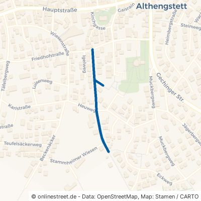 Stammheimer Wiesenweg Althengstett 