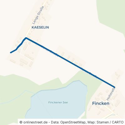 Kurze Straße Fincken Kaeselin 