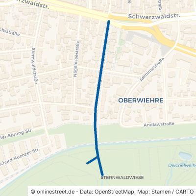 Bürgerwehrstraße Freiburg im Breisgau 