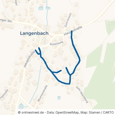 Alte Schulstraße Geroldsgrün Langenbach 