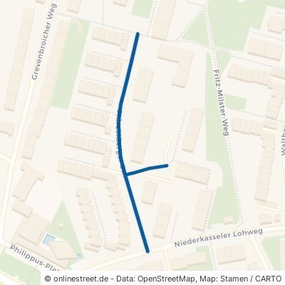 Stürzelberger Straße Düsseldorf Lörick 