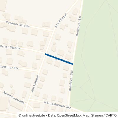 Danziger Straße Marburg Cappel 