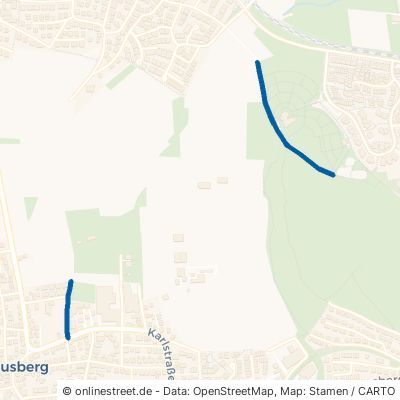 Oberaicher Weg Leinfelden-Echterdingen Musberg 