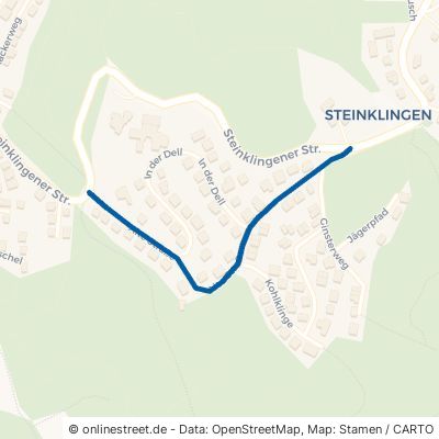 Alte Straße Weinheim Steinklingen 