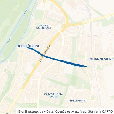 Johanneskirchner Straße München Bogenhausen 