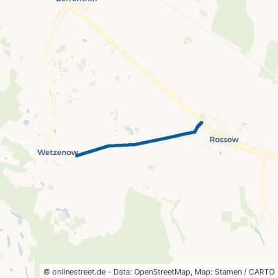 Wetzenower Weg 17322 Rossow 