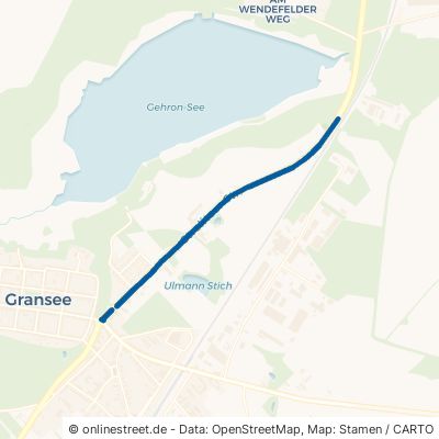 Strelitzer Straße Gransee 