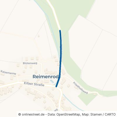 Teichstraße Grebenau Reimenrod 