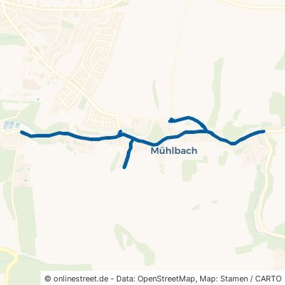 Frankenberger Straße Frankenberg (Sachsen) Mühlbach 