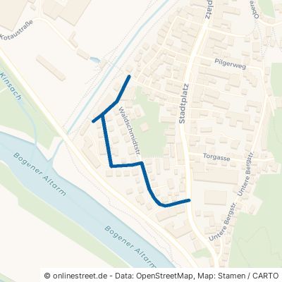 Adalbert-Stifter-Straße Bogen 