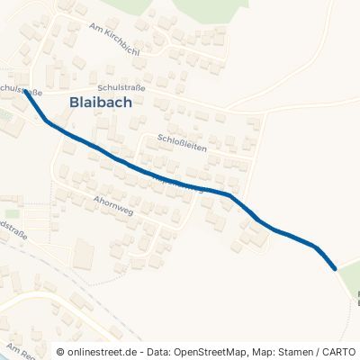 Kapellenweg Blaibach 