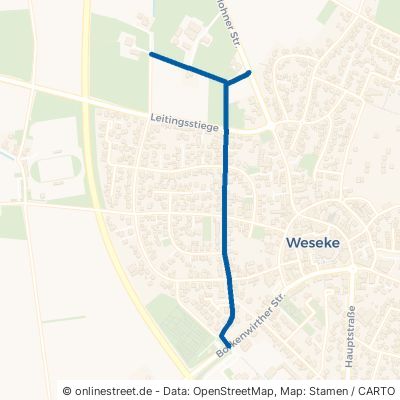 Königsweg Borken Weseke 