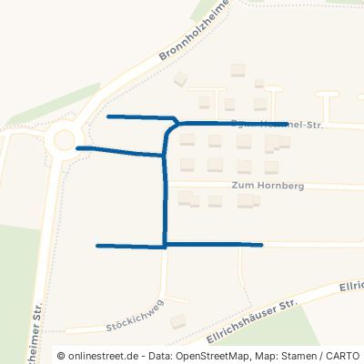 Bürgermeister-Hommel-Straße Satteldorf Sattelweiler 
