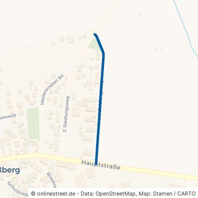 1. Siedlungsweg Veilsdorf Heßberg 