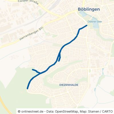 Maurener Weg Böblingen 