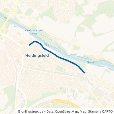 Seilerstraße Würzburg Heidingsfeld 