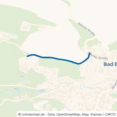 Fritz-Rödiger-Weg Bad Brambach 