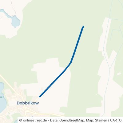 Forsthausweg Nuthe-Urstromtal Dobbrikow 