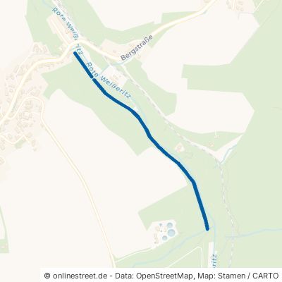 Alter Bahndamm Dippoldiswalde Seifersdorf 