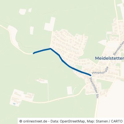 Erpfinger Straße Hohenstein Meidelstetten 