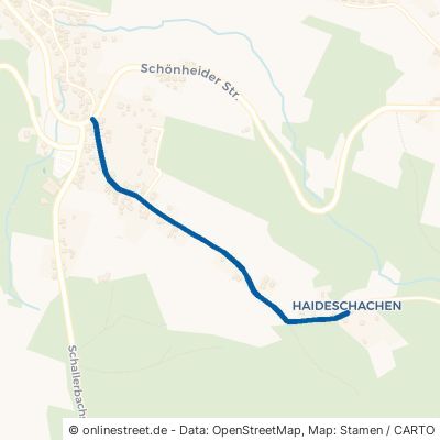 Fuchssteinweg in 08209 Auerbach (Vogtland) Brunn (Sachsen)