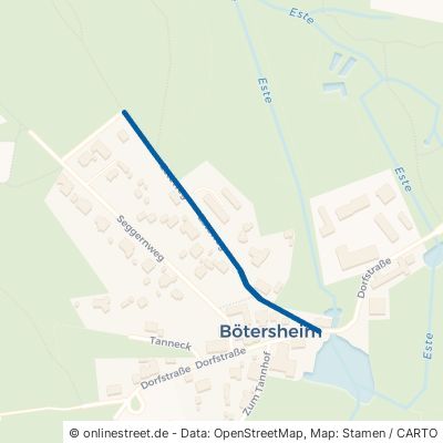 Esteweg Kakenstorf Bötersheim 