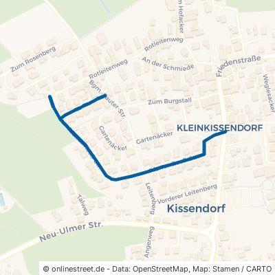 Pfarrer-Reeß-Straße Bibertal Kissendorf 