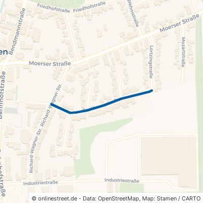 Beethovenstraße Moers Kapellen-Mitte 