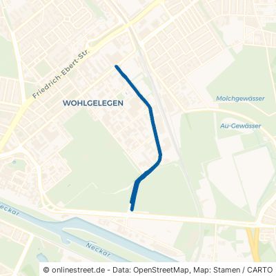 Dudenstraße Mannheim Wohlgelegen 
