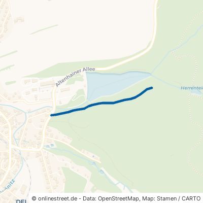 Talsperrenrundweg Chemnitz Einsiedel 