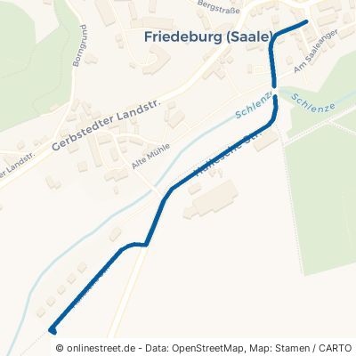 Hallesche Straße Gerbstedt Friedeburg 