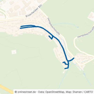 Oberer Hengsbacher Weg Siegen Eiserfeld 