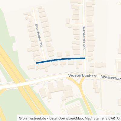 Weidenauer Straße Frankfurt am Main Sossenheim 