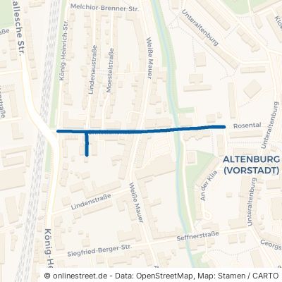 Christianenstraße Merseburg (Saale) 