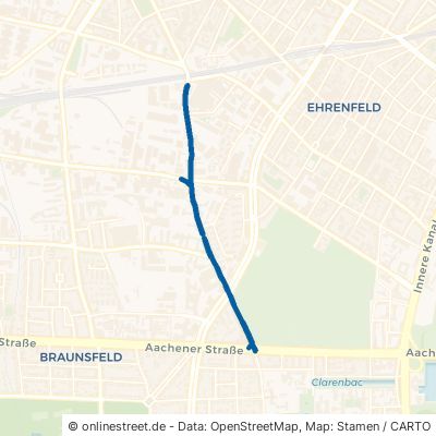 Oskar-Jäger-Straße Köln Lindenthal 