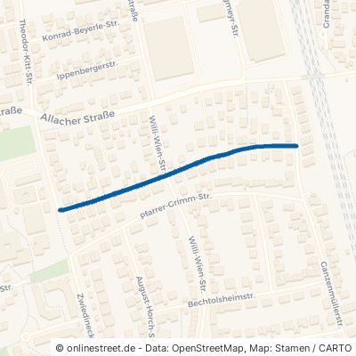 Friedrich-Zahn-Straße München Allach-Untermenzing 