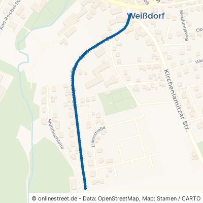Sparnecker Straße Weißdorf 