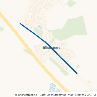 Bundesstraße Tüttendorf Blickstedt 