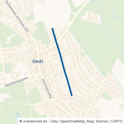 Oststraße Grefrath Oedt 