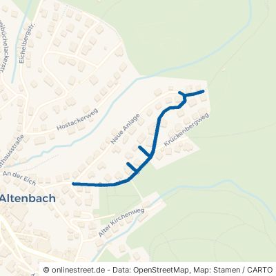 Gernackerweg Schriesheim Altenbach 
