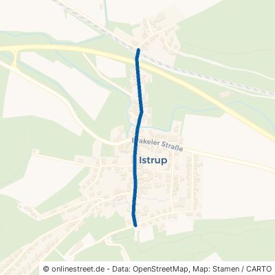 Istruper Straße Brakel Istrup 