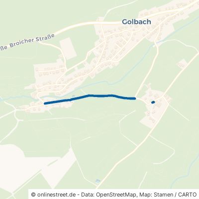 Ronnstraße Kall Golbach 