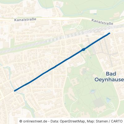 Herforder Straße Bad Oeynhausen Innenstadt 