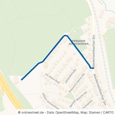 Waldstraße Niedernhausen Königshofen 