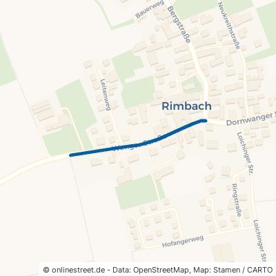 Wenger Straße Moosthenning Rimbach 