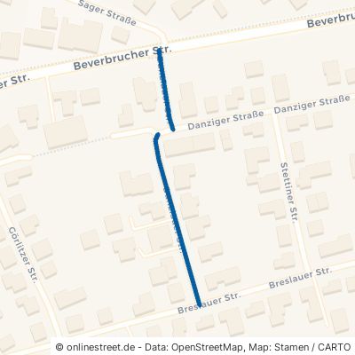 Bunzlauer Straße Garrel Tannenkamp 