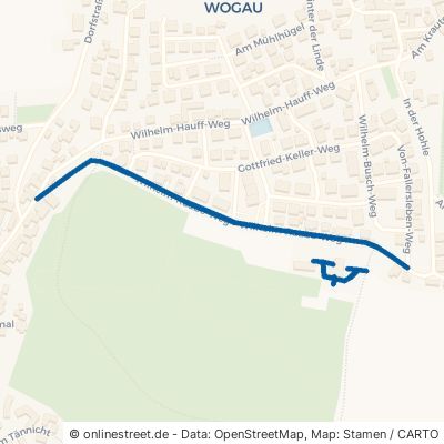 Wilhelm-Raabe-Weg Jena Wogau 