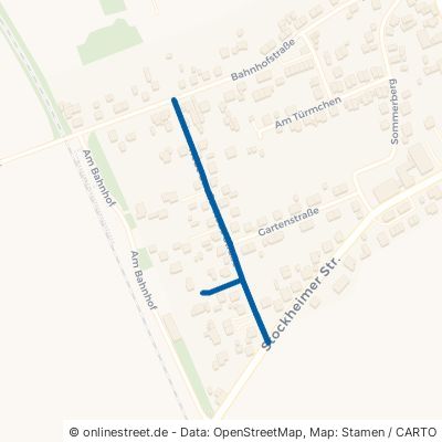 Neue Straße Otterwisch Pomßen 
