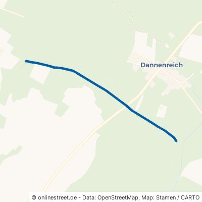 Weg Zwischen Upstall Und Ziegelei Königs Wusterhausen Dannenreich 