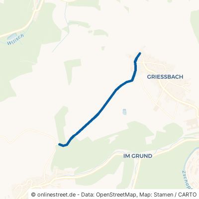 Alter Zschopauer Weg Drebach Grießbach 